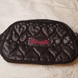 📸 Betseyville by Betsey Johnson Cosmetic Bag Makeup